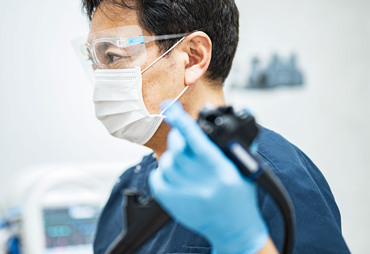 特長1. 研鑽を積んだ医師による検査